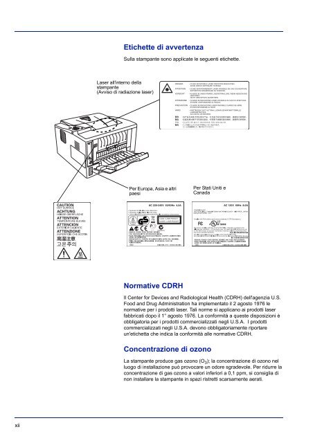 MANUALE D'ISTRUZIONI - Utax