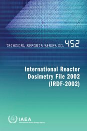 International Reactor Dosimetry File 2002 - IAEA Publications