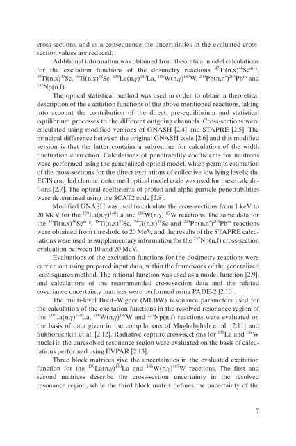 International Reactor Dosimetry File 2002 - IAEA Publications