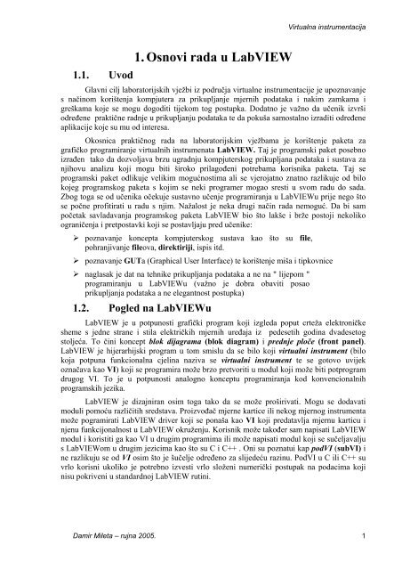 Povežite crtež za instrument