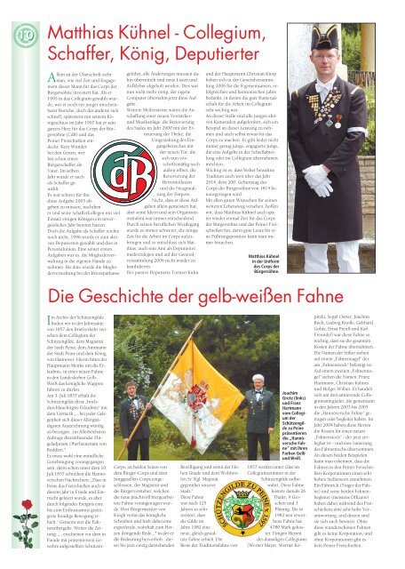 2006 - Neues Bürger-Corps von 1927 e.V.