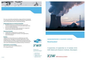 OPIWTM - KWR Watercycle Research Institute