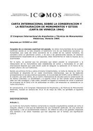 carta de venecia 1964 - Icomos