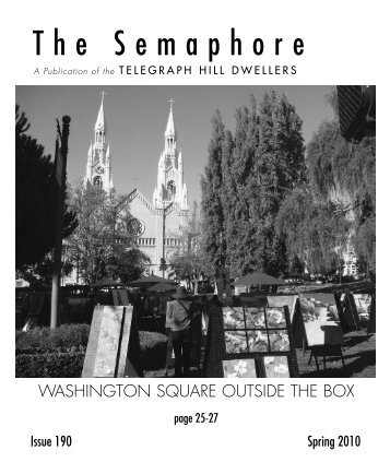 Issue 190, Spring 2010 - Telegraph Hill Dwellers