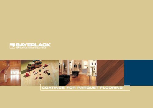 Sayerlack Parquet Flooring Coatings