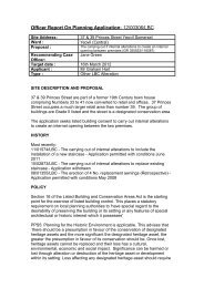 Officer Report On Planning Application - South Somerset District ...