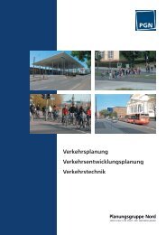 Verkehrsplanung Verkehrsentwicklungsplanung ... - PGN