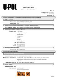 Material Safety Data Sheet - Movac Group Limited