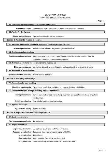 Material Safety Data Sheet - Movac Group Limited