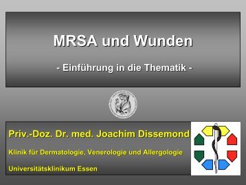 MRSA und Wunden - Phametra