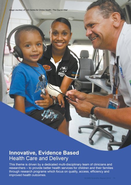 2012 Scientific Report - Queensland Children's Medical Research ...