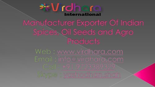 Virdhara International