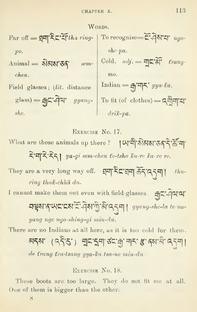 Grammar of colloquial Tibetan - learning tibetan