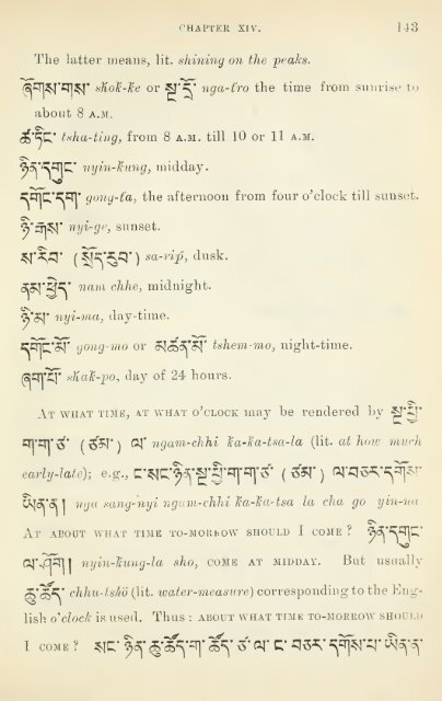 Grammar of colloquial Tibetan - learning tibetan