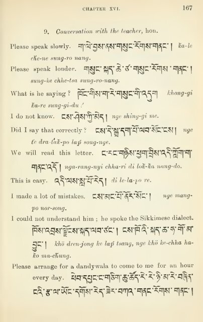 Grammar of colloquial Tibetan - learning tibetan