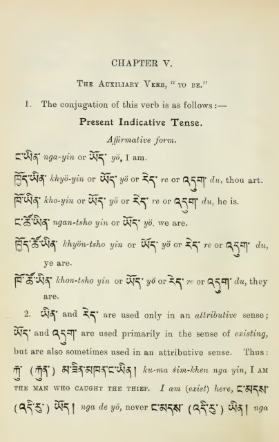 Grammar of colloquial Tibetan - learning tibetan