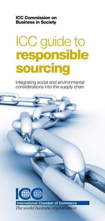 ICC guide to responsible sourcing - International Chamber of ...