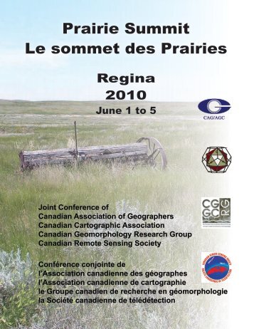 2010 - The Canadian Association of Geographers