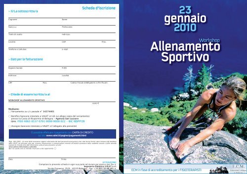 Allenamento Sportivo - Valet