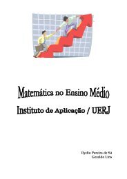 MatemÃ¡tica no Ensino MÃ©dio - parte de Ãlgebra - 2Âª sÃ©rie