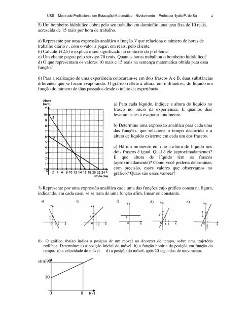 Tipos particulares de funÃ§Ãµes 1 - A Magia da MatemÃ¡tica