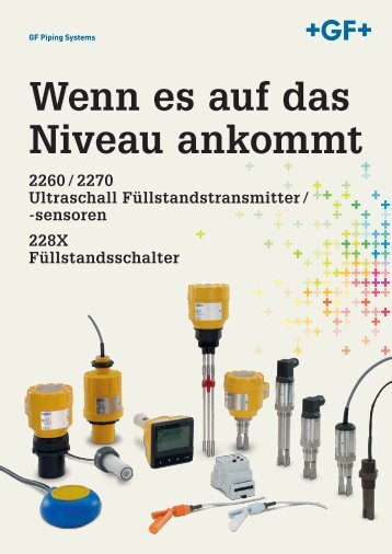 2260 / 2270 Ultraschall Füllstandstransmitter / -sensoren