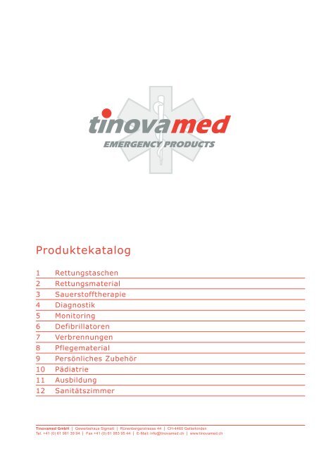 Produktekatalog - Tinovamed