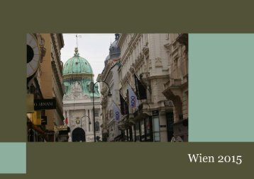 Wien -  Eindrücke einer Kurzreise