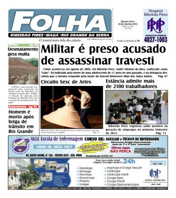 Download da Edição em PDF - Folha Ribeirão Pires