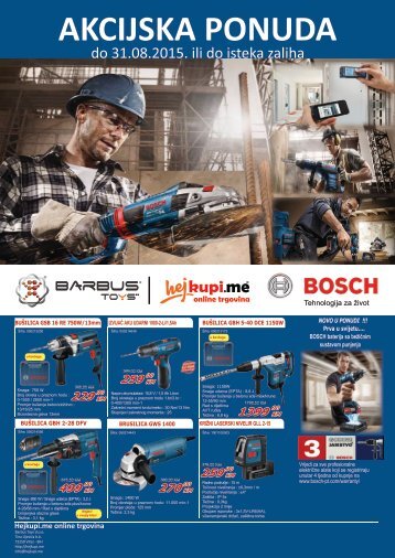 BOSCH Professional Akcija 6-8 2015