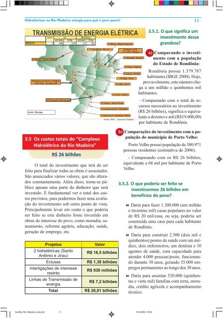 Cartilha de estudo - Movimento dos Atingidos por Barragens (MAB)