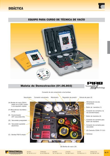 PDF de Cuadros y Montajes - Tecnautomat