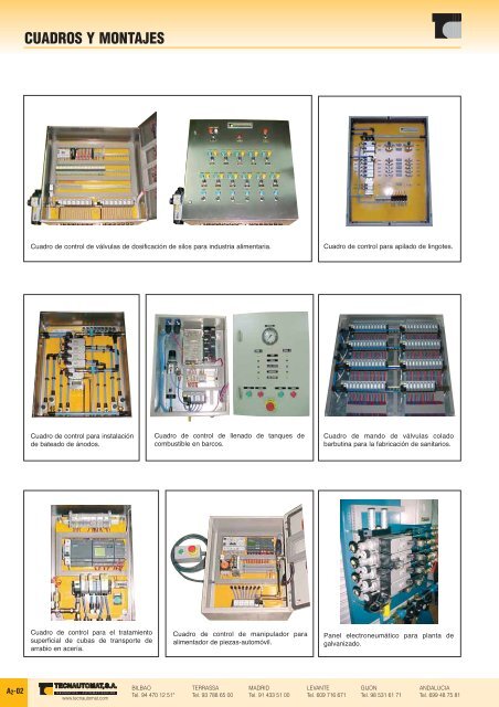 PDF de Cuadros y Montajes - Tecnautomat