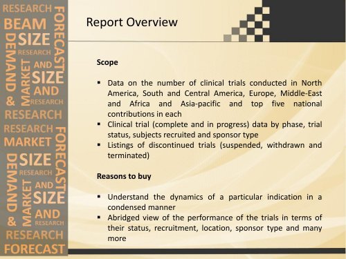 Bacterial (Pyogenic) Meningitis Global Clinical Trials Review, H2, 2014: Market Growth, Commercial Landscape, Analysis: ResearchBeam