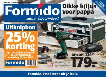 20% Korting - Formido