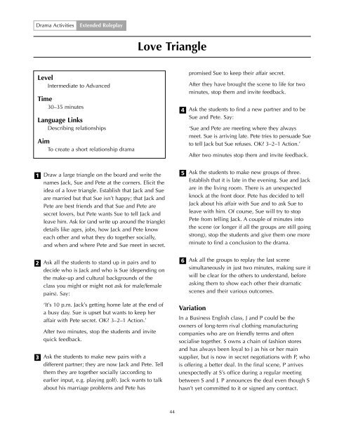 Role play marriage