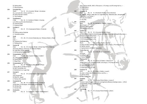 Pferdeverzeichnis 1 - Equi-Score