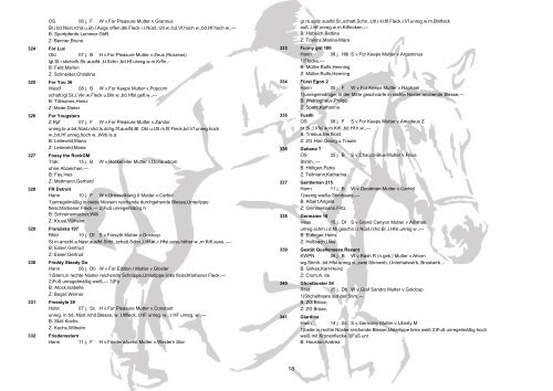 Pferdeverzeichnis 1 - Equi-Score