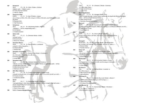 Pferdeverzeichnis 1 - Equi-Score