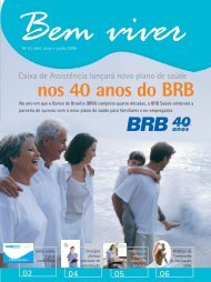 BRB completa 40 anos - BRB SaÃºde