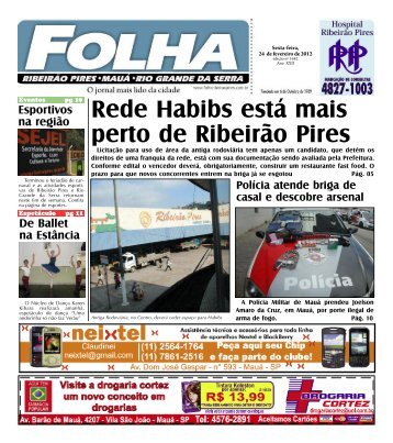 Download da Edição em PDF - Folha Ribeirão Pires