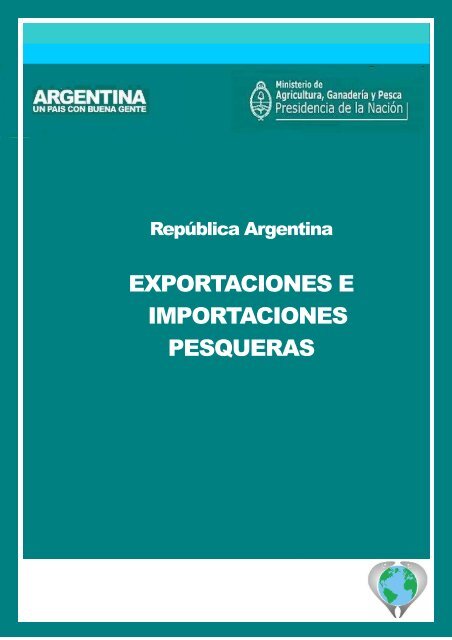 Exportaciones e Importaciones Pesqueras 2012 - Ministerio de ...