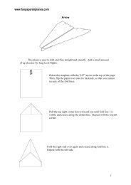 Arrow - Fun Paper Airplanes