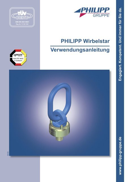 PHILIPP Wirbelstar Verwendungsanleitung - PHILIPP Gruppe