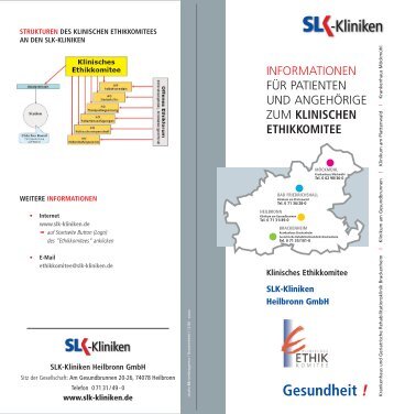 Gesundheit ! - SLK-Kliniken Heilbronn GmbH