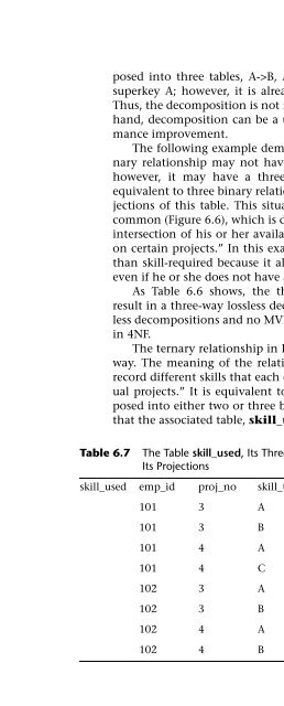 Database Modeling and Design