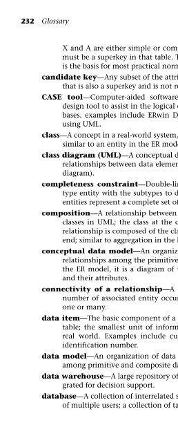 Database Modeling and Design