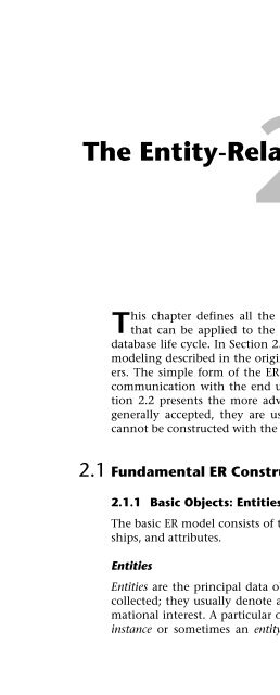 Database Modeling and Design