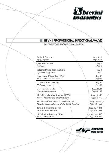 Sezioni d'entrata Inlet sections Disegni in sezione Sections Schemi ...