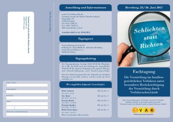 Flyer VAK.FH11 - Anwalt des Kindes